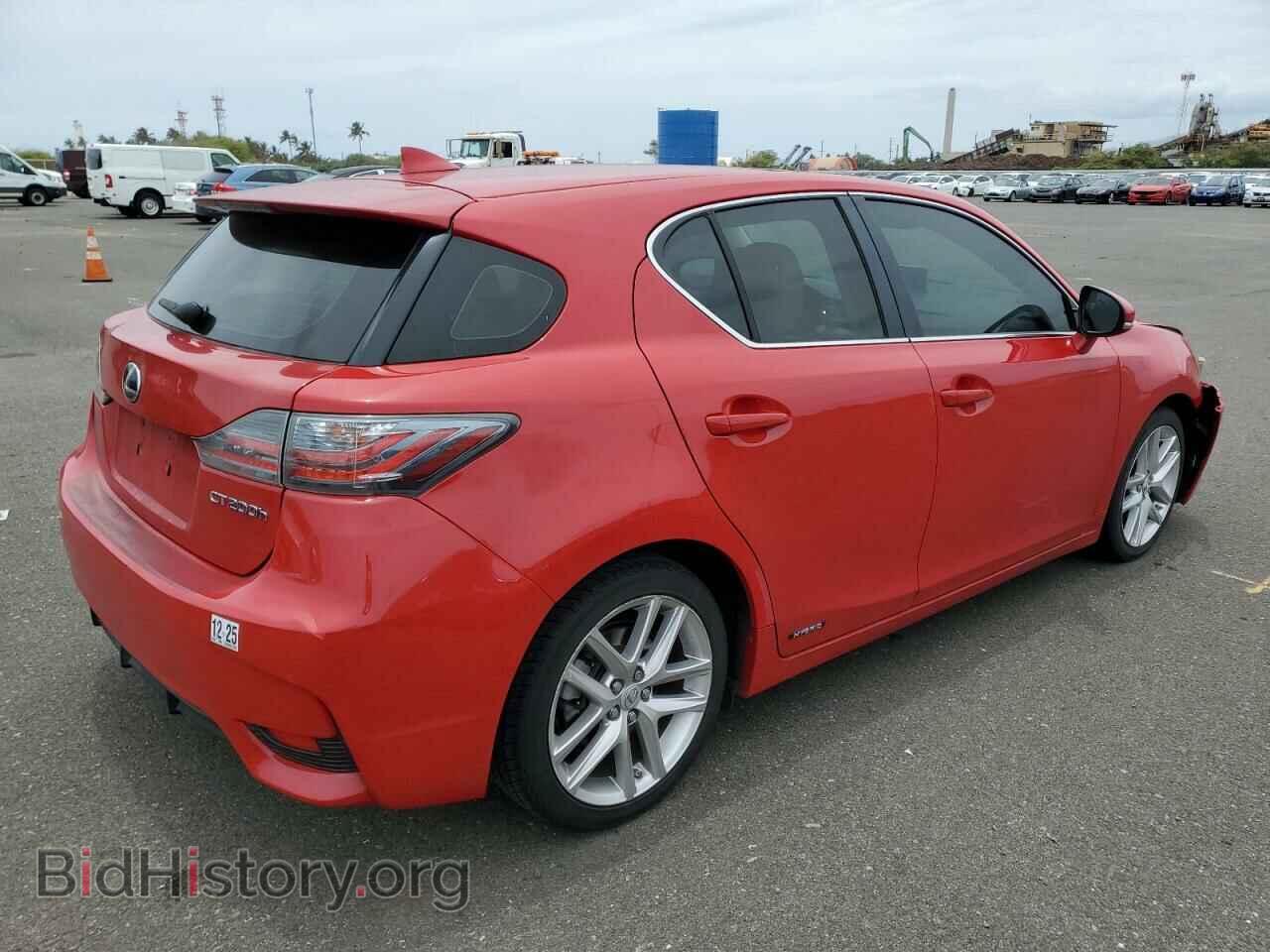 2014 LEXUS CT 200 - VIN: JTHKD5BH6E2194606 - Фото 3