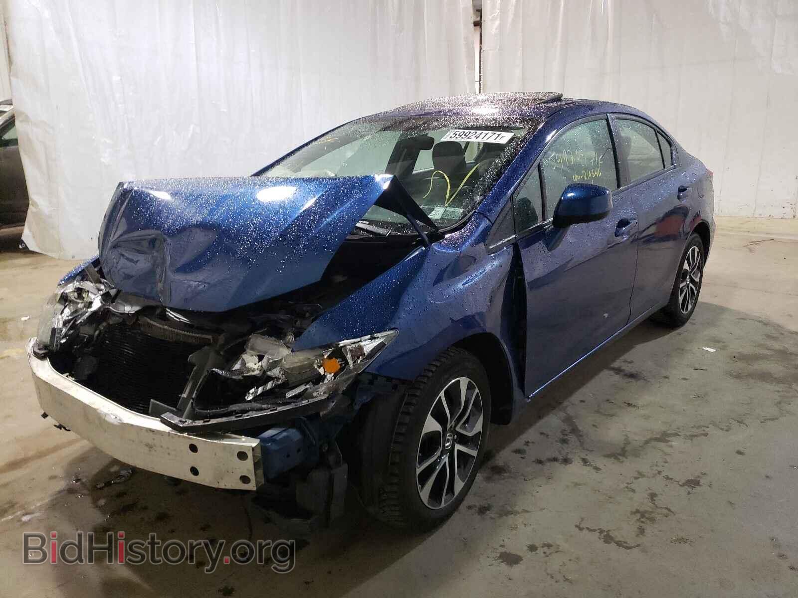 2013 HONDA CIVIC - VIN: 19XFB2F91DE264850 - Фото 2