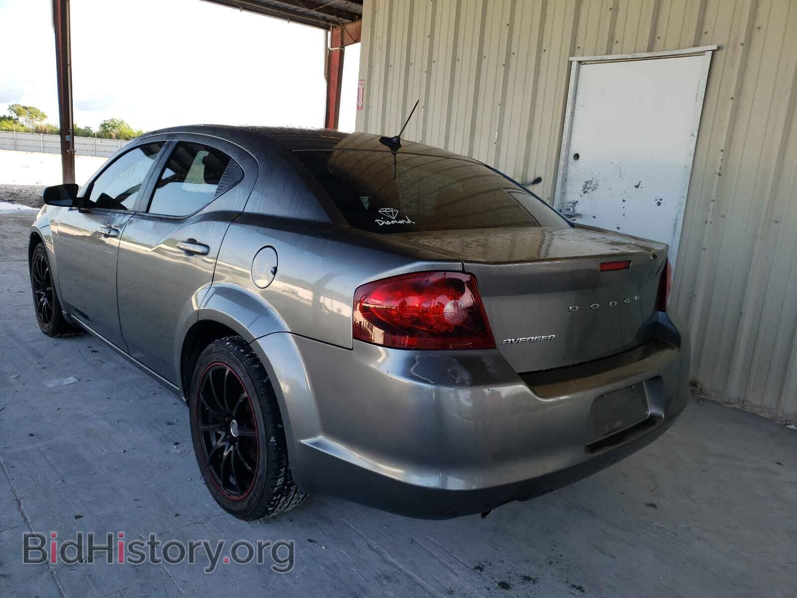 2013 DODGE AVENGER - VIN: 1C3CDZAG1DN748223 - Фото 3
