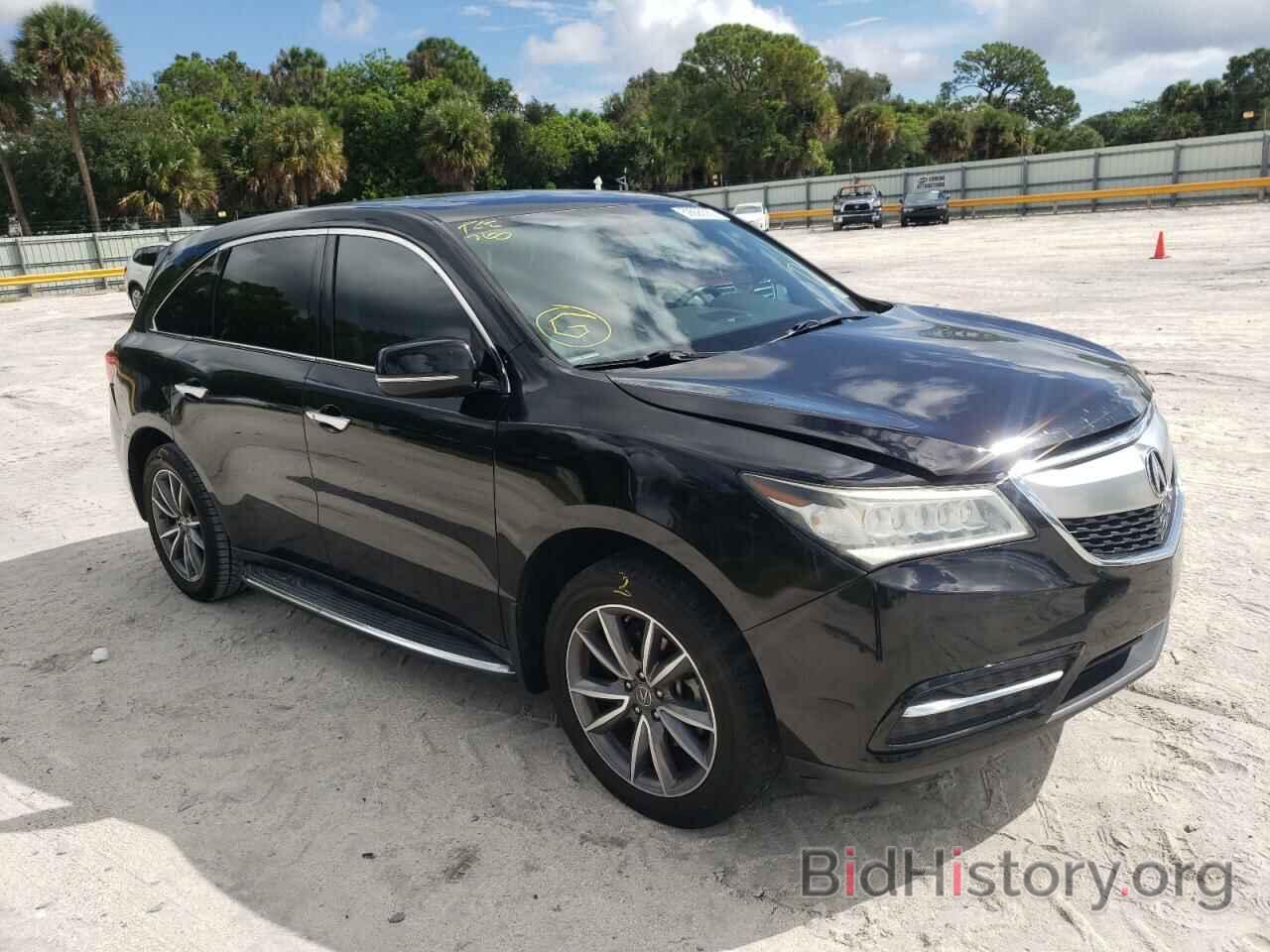 Фотография 5FRYD3H22GB004799 - ACURA MDX 2016