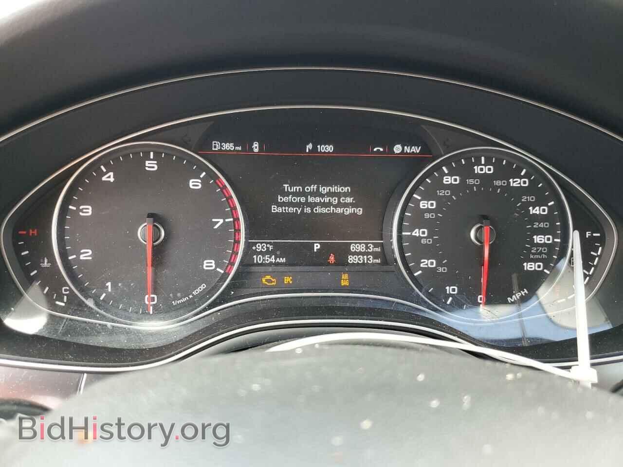 2014 AUDI A6 - VIN: WAUGFAFC6EN001777 - Фото 9