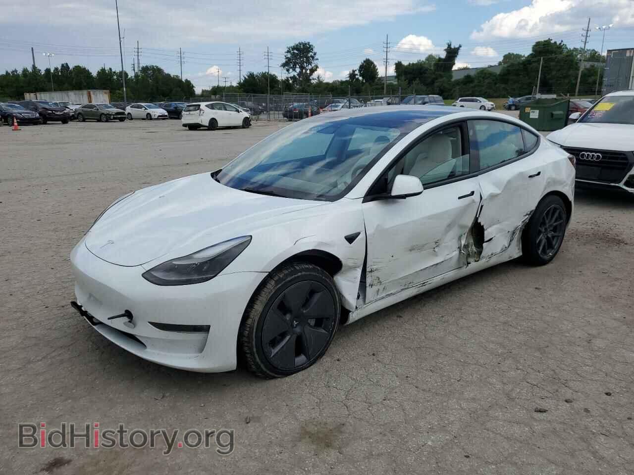 Фотография 5YJ3E1EB7NF351205 - TESLA MODEL 3 2022