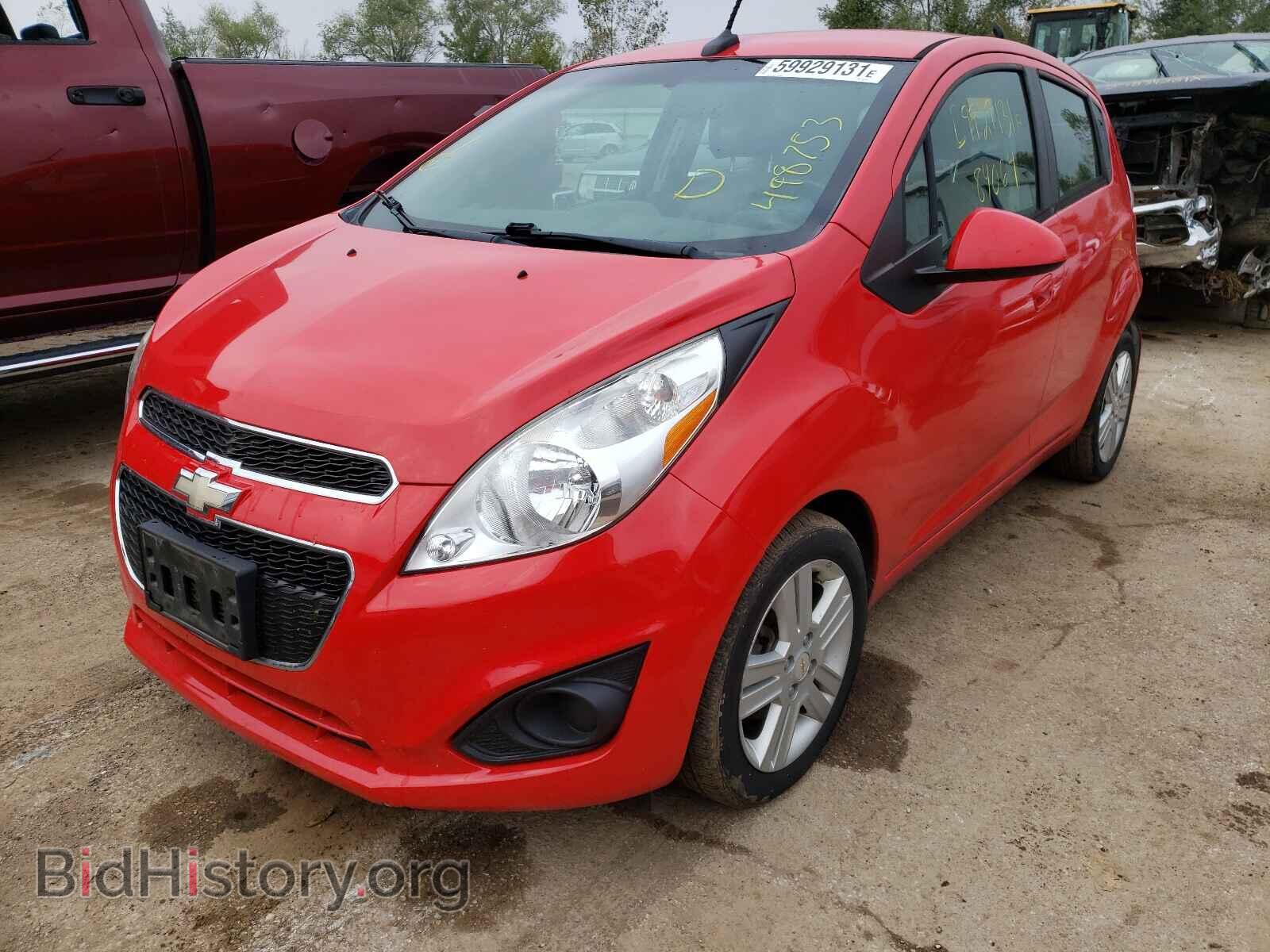 2014 CHEVROLET SPARK - VIN: KL8CD6S96EC498753 - Фото 2