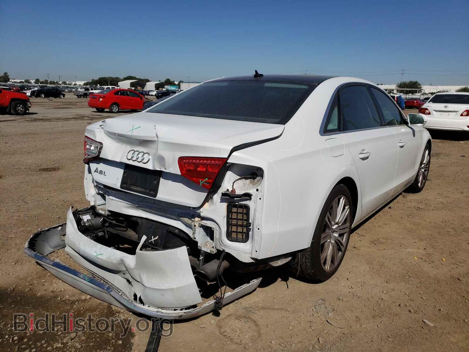 2013 AUDI A8 - VIN: WAURGAFD4DN031650 - Фото 4