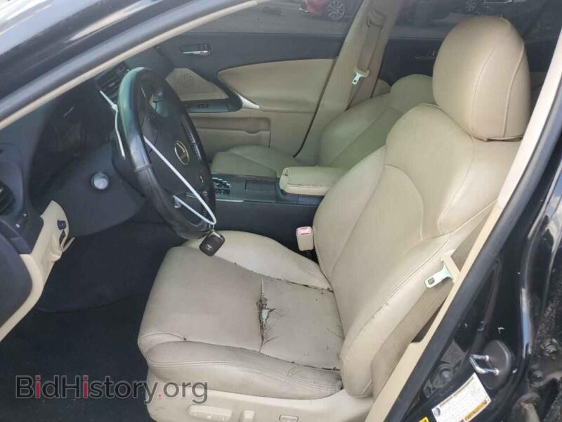 2008 Lexus IS (VIN JTHBK262485070329) — фото 7 из 12
