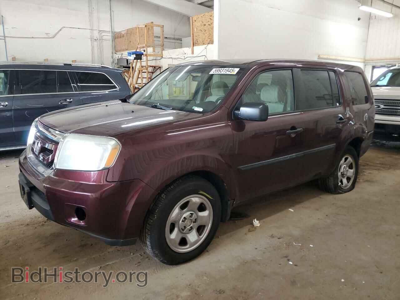 Фотография 5FNYF4H27BB082294 - HONDA PILOT 2011