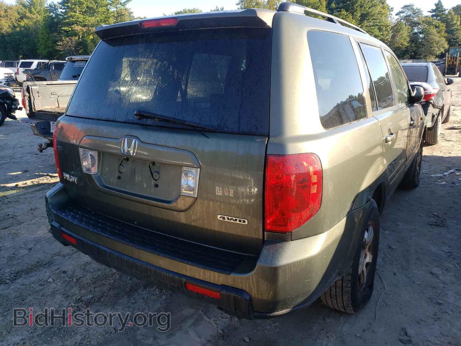 2006 HONDA PILOT - VIN: 2HKYF18546H536405 - Фото 4