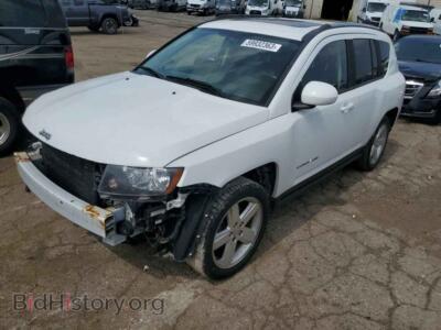 2014 Jeep COMPASS Compass LA, white — VIN 1C4NJCEA5ED849952, Copart