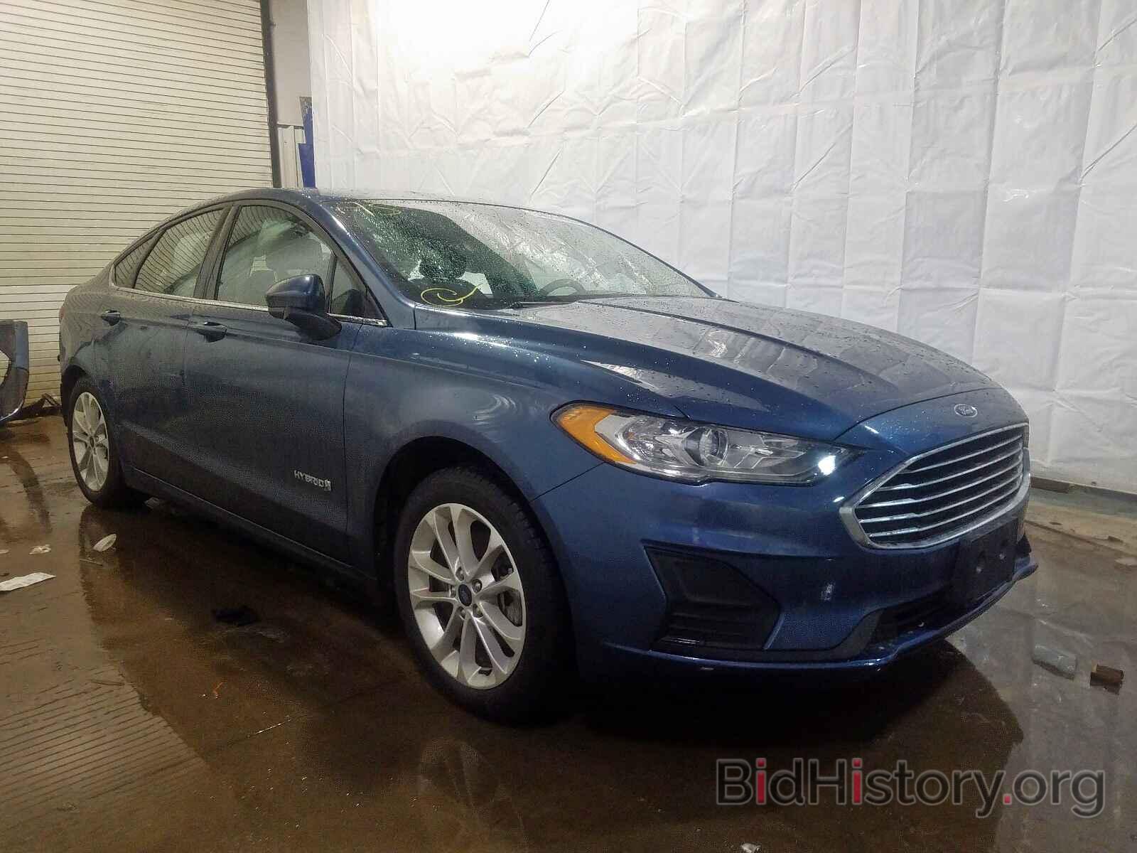 Photo 3FA6P0LU2KR110917 - FORD FUSION SE 2019