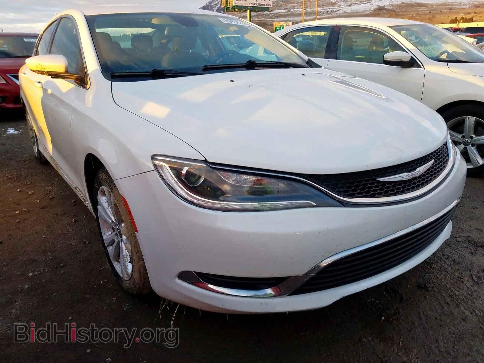 Фотография 1C3CCCAB2GN156581 - CHRYSLER 200 2016