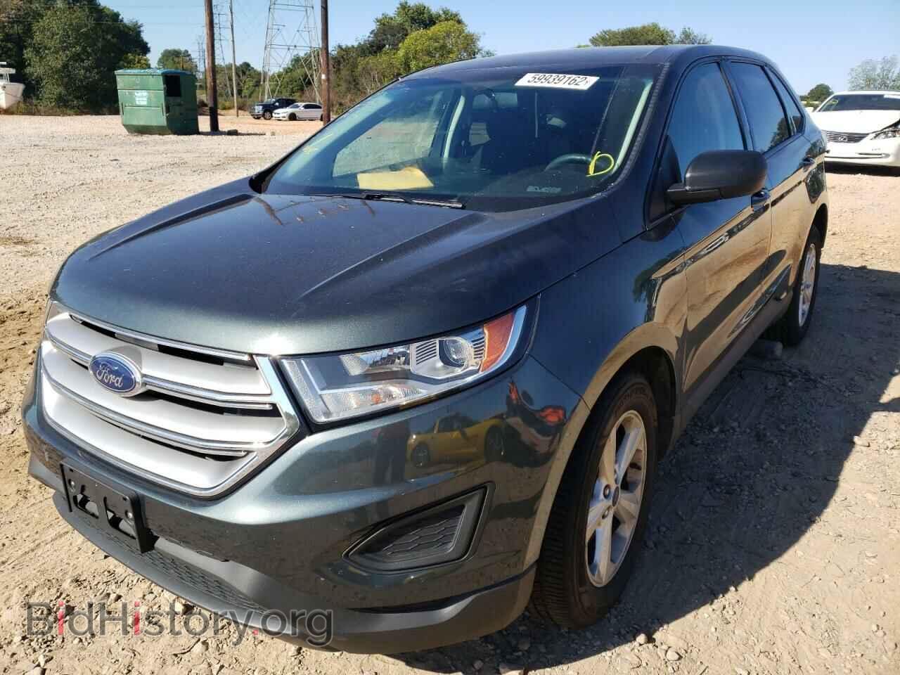 2015 FORD EDGE - VIN: 2FMTK4G88FBB39418 - Фото 2