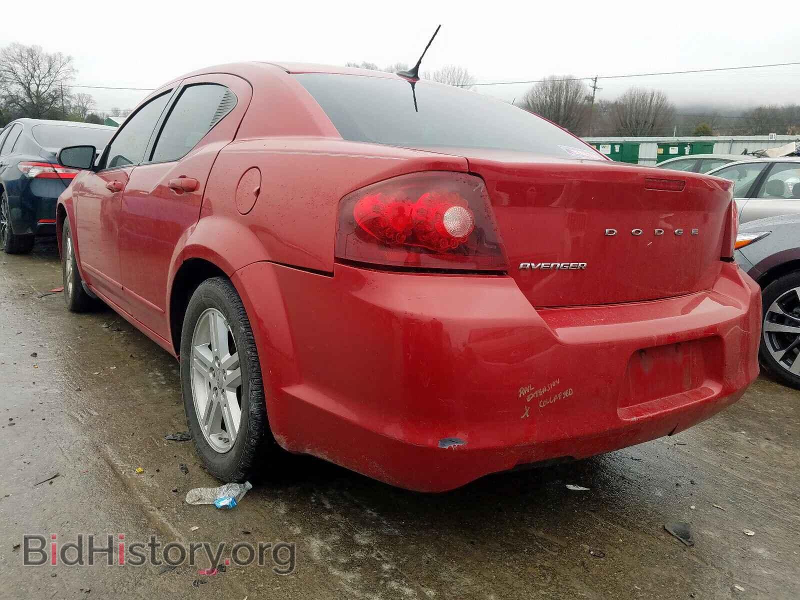 2012 DODGE AVENGER - VIN: 1C3CDZCB7CN156406 - Photo 3