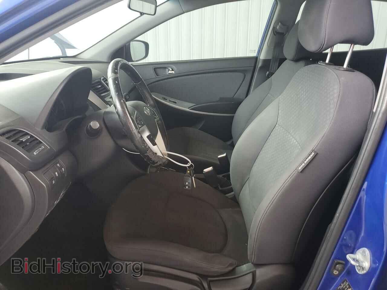 2012 HYUNDAI ACCENT - VIN: KMHCU5AE6CU034610 - Фото 7