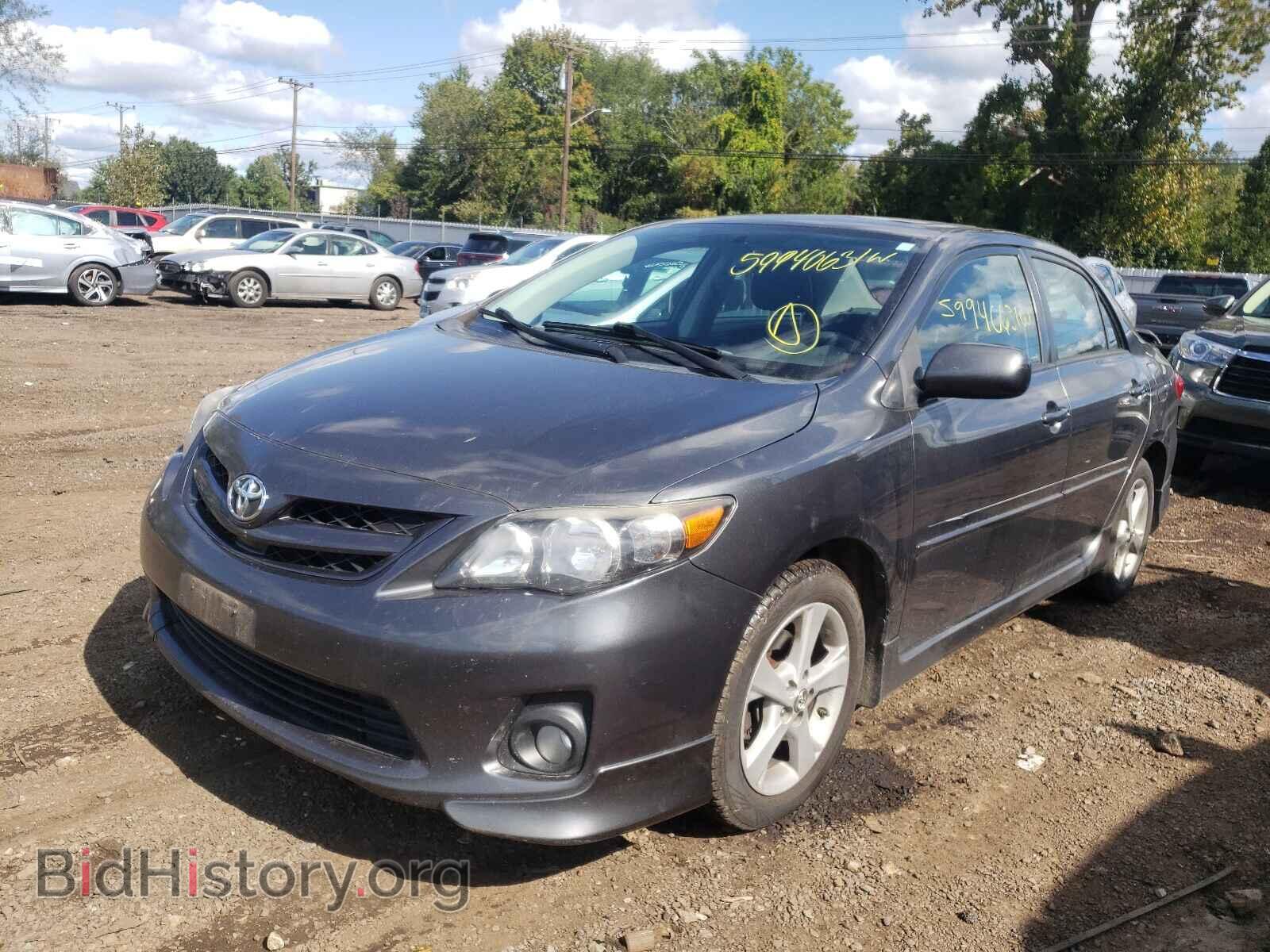 2011 TOYOTA COROLLA - VIN: 2T1BU4EEXBC706040 - Фото 2
