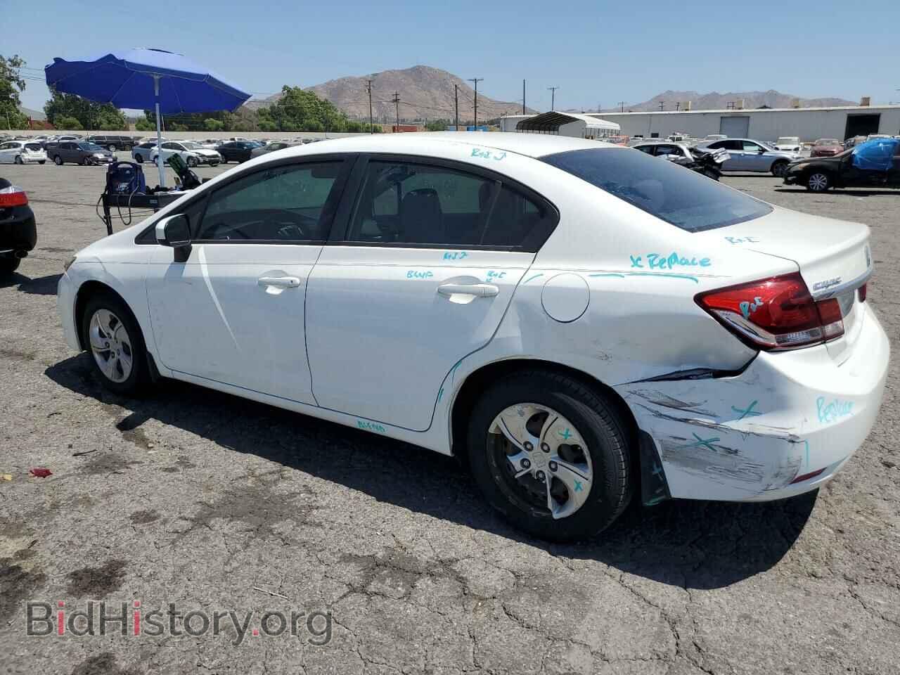 2014 HONDA CIVIC - VIN: 19XFB2F56EE000344 - Фото 2