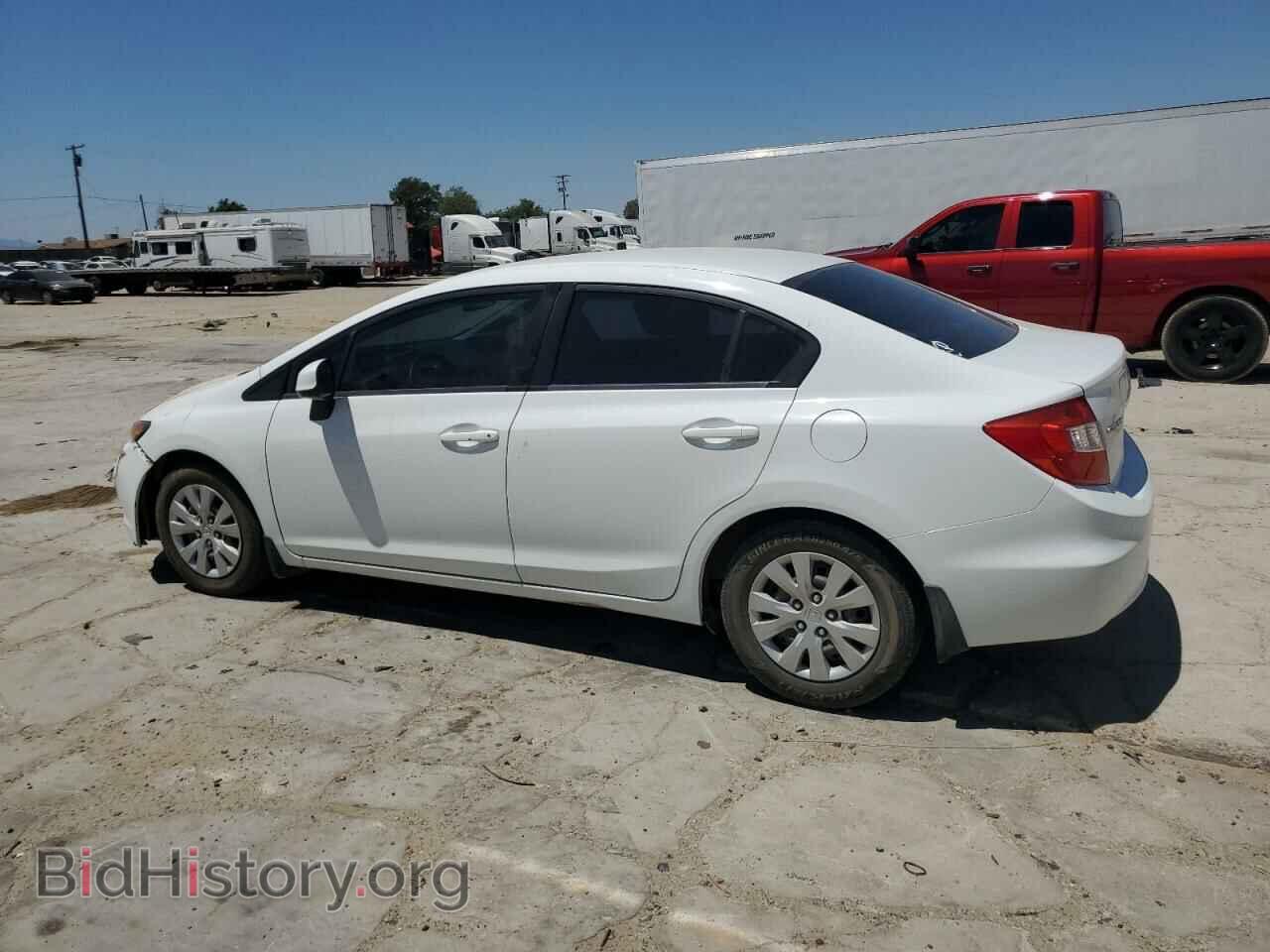 2012 HONDA CIVIC - VIN: 2HGFB2F54CH516978 - Фото 2