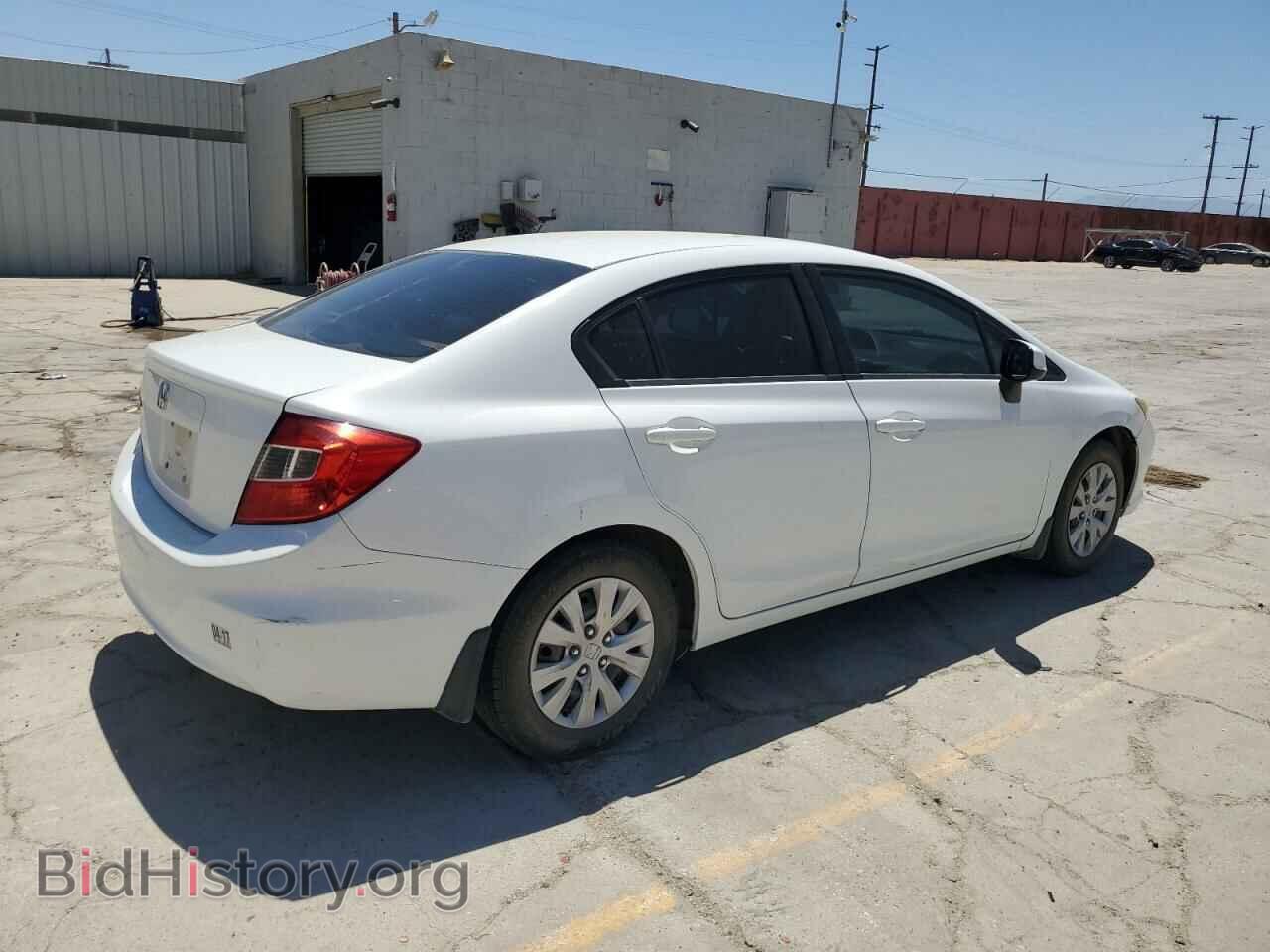 2012 HONDA CIVIC - VIN: 2HGFB2F54CH516978 - Фото 3