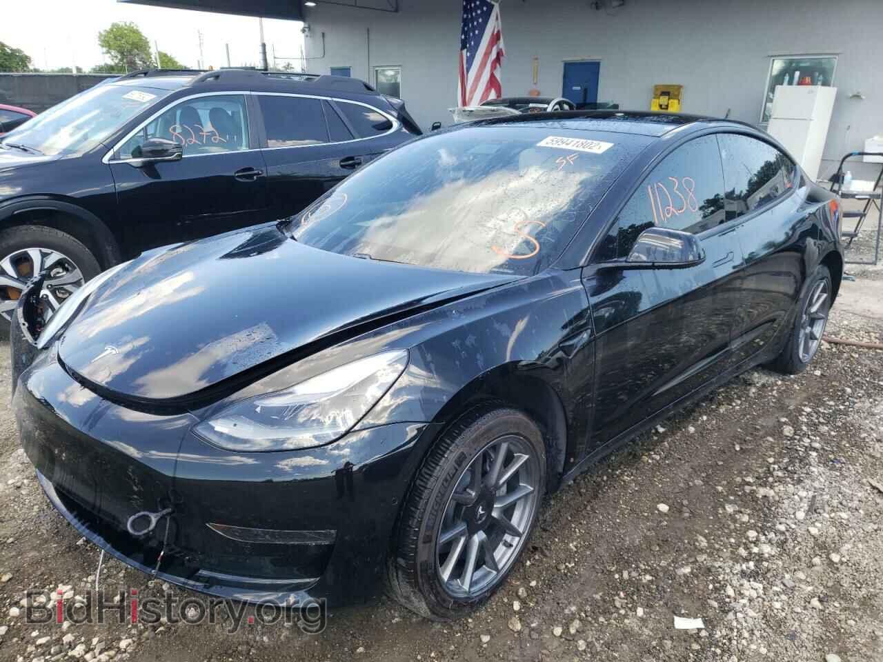 2021 TESLA MODEL 3 - VIN: 5YJ3E1EA9MF064552 - Фото 2