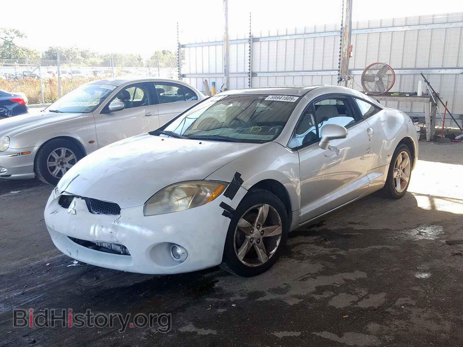2006 MITSUBISHI ECLIPSE - VIN: 4A3AK34T86E013432 - Фото 2