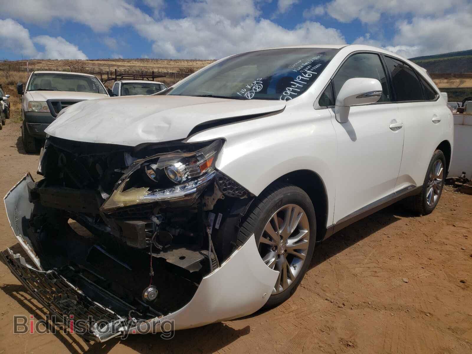 2013 LEXUS RX450 - VIN: JTJZB1BA0D2008264 - Фото 2