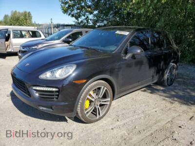2011 Porsche CAYENNE TURBO, черный — VIN WP1AC2A25BLA82962, Copart