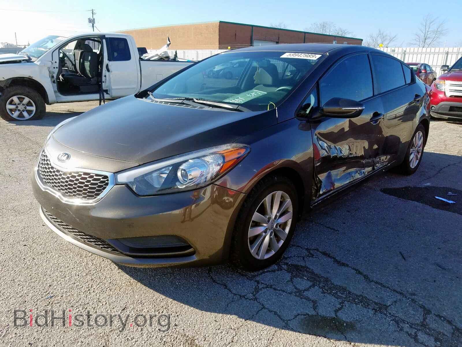 2014 KIA FORTE - VIN: KNAFX4A61E5208413 - Фото 2