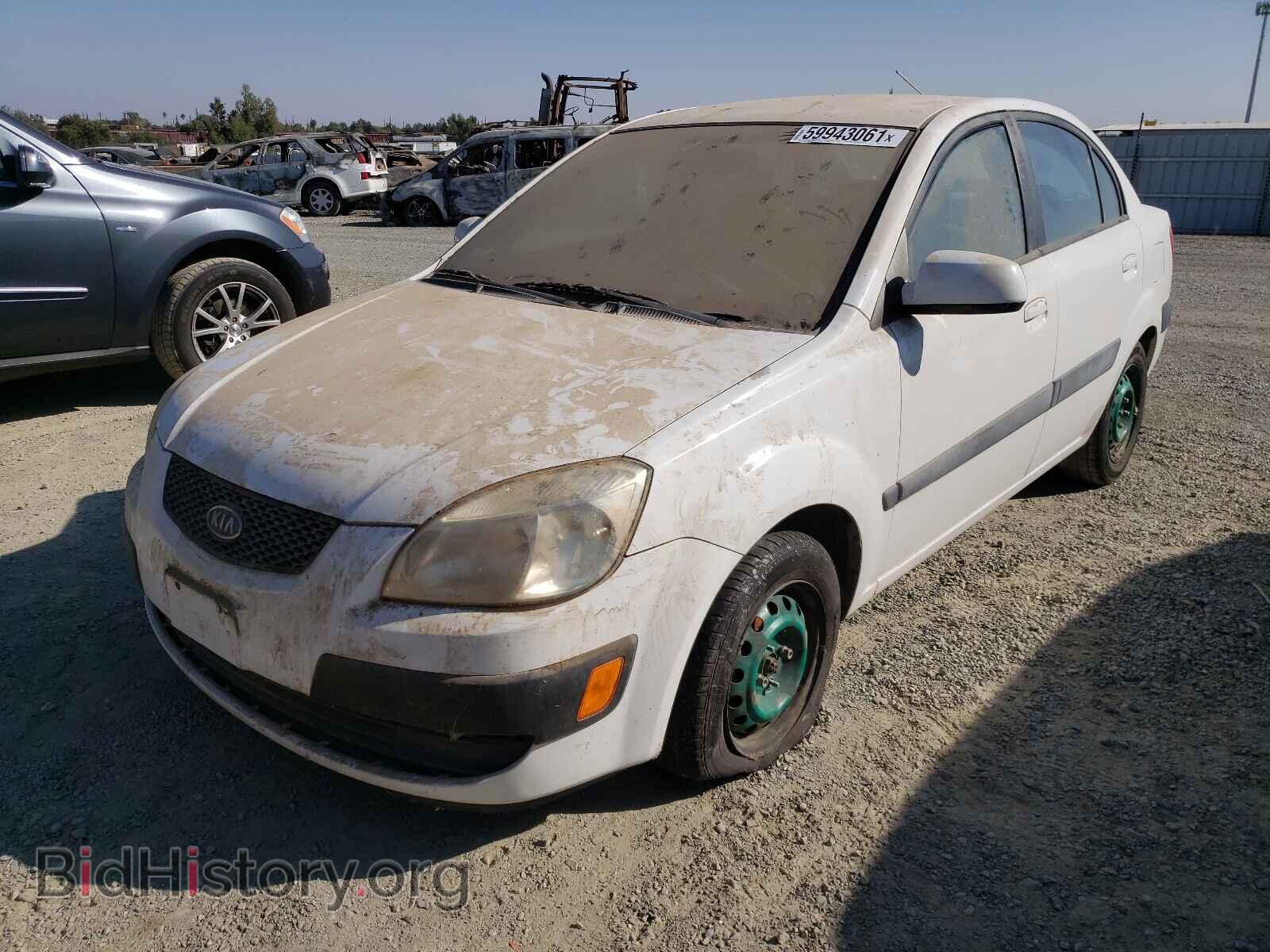 2006 KIA RIO - VIN: KNADE123766109106 - Фото 2