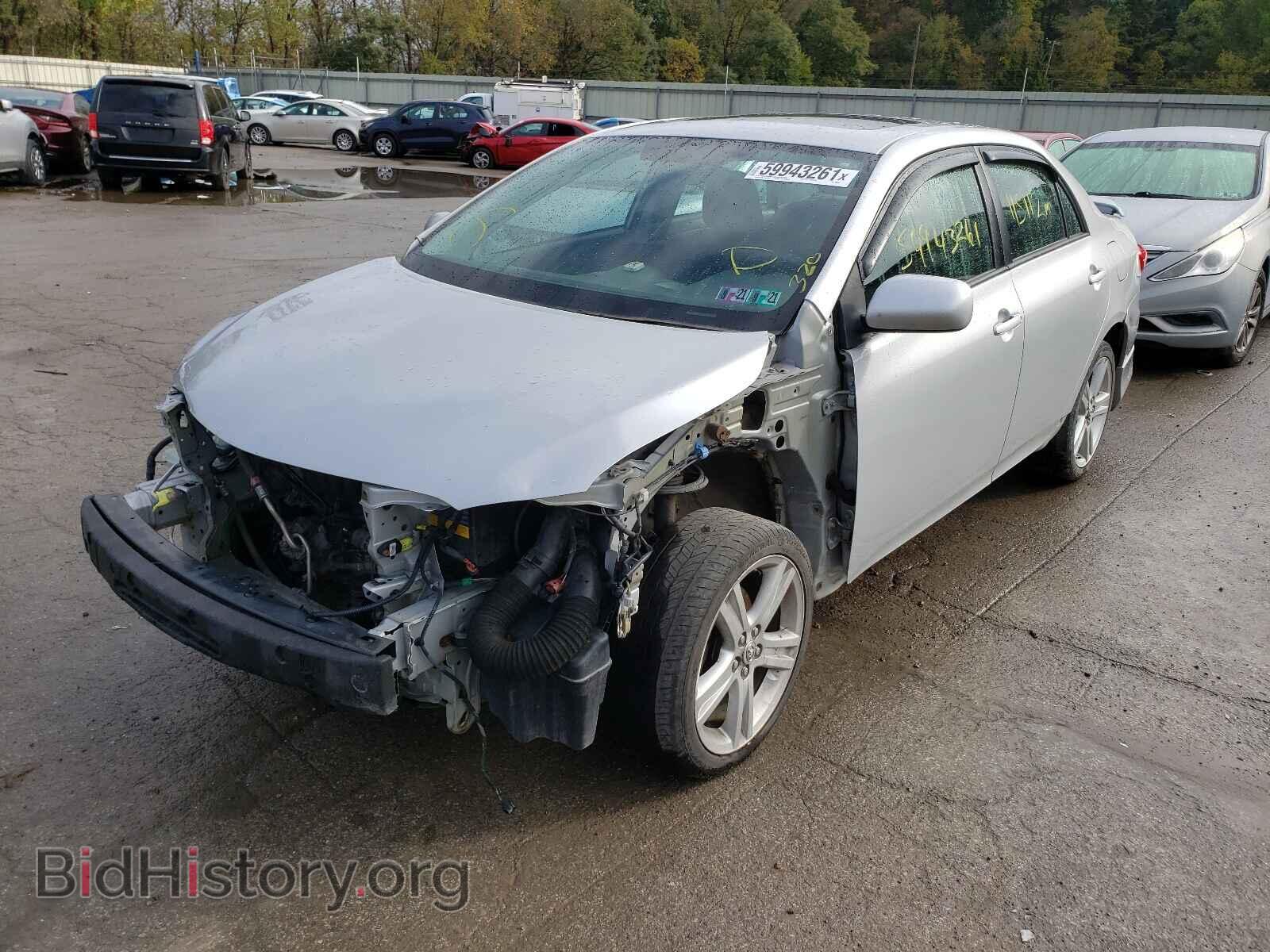 2013 TOYOTA COROLLA - VIN: 2T1BU4EE6DC005269 - Фото 2