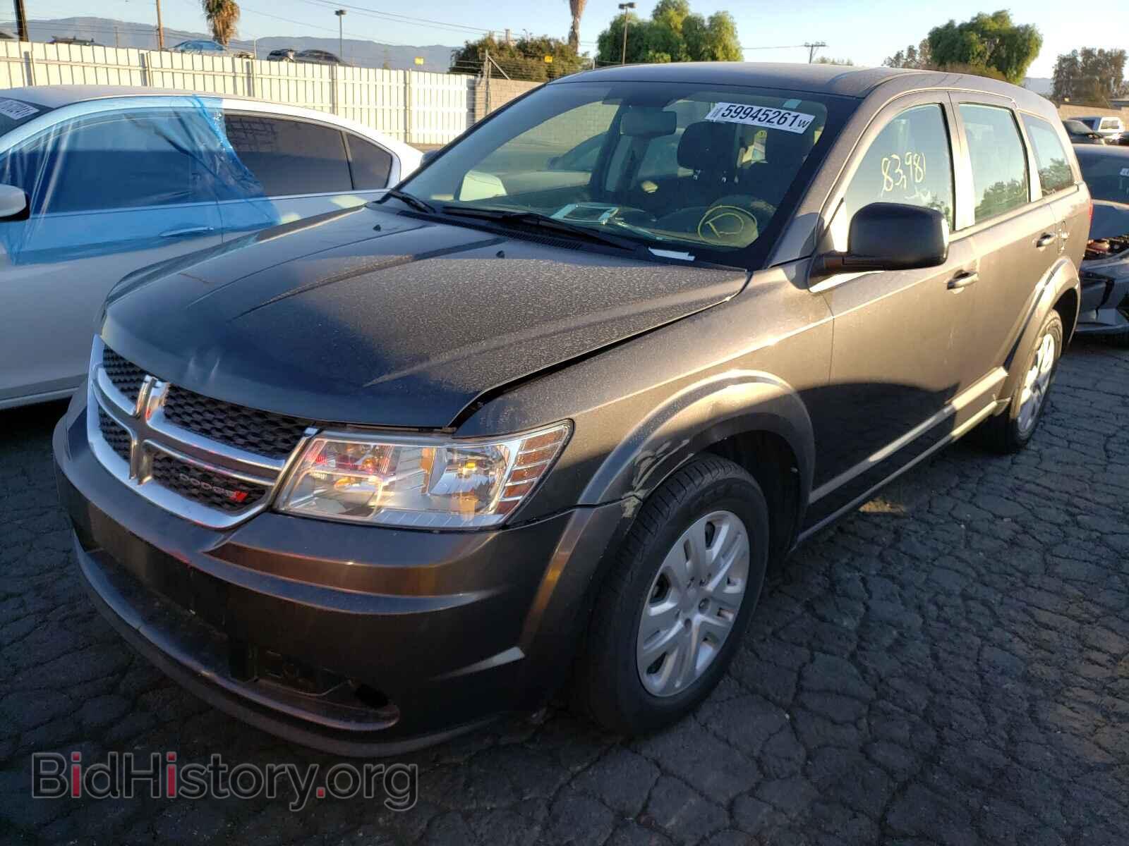 2014 DODGE JOURNEY - VIN: 3C4PDCABXET256824 - Фото 2