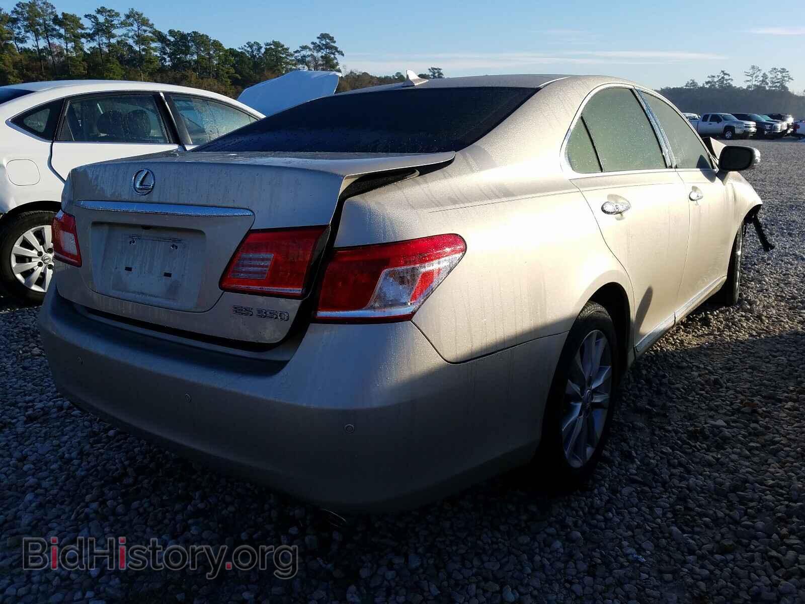 2011 LEXUS ES350 - VIN: JTHBK1EG8B2453836 - Фото 4