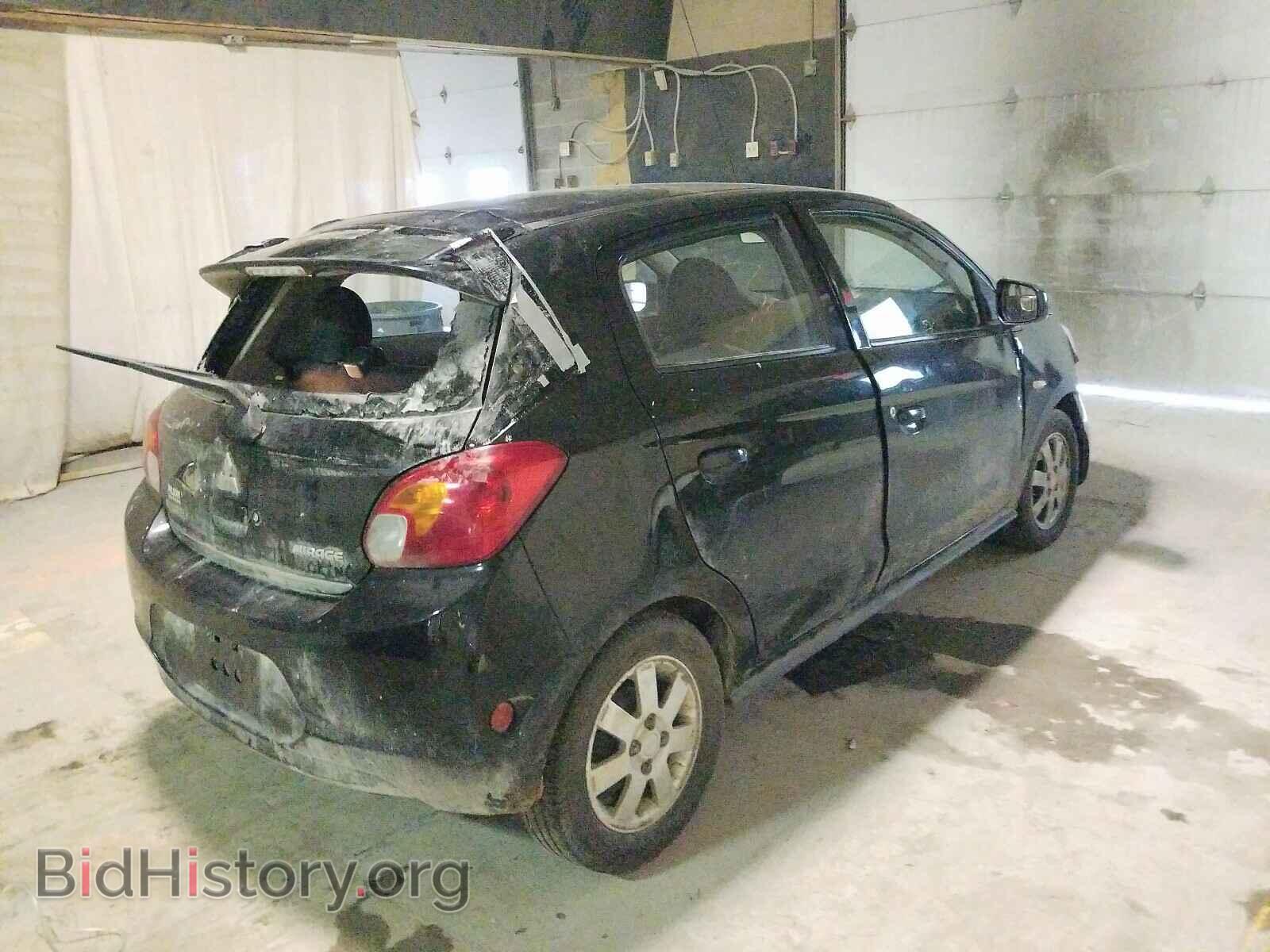 2014 MITSUBISHI MIRAGE - VIN: ML32A4HJ4EH013131 - Фото 4