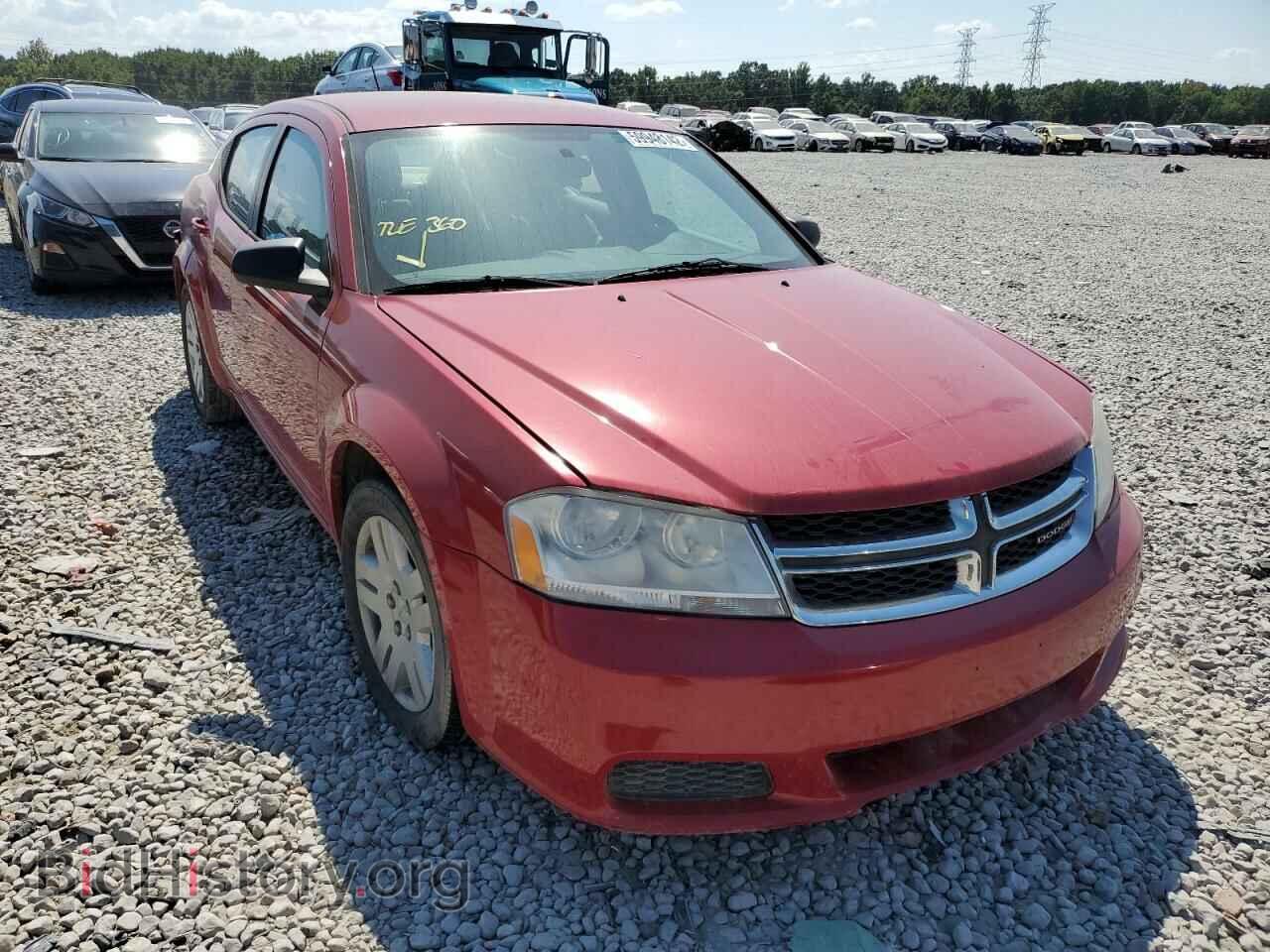 Фотография 1C3CDZAG2CN327710 - DODGE AVENGER 2012