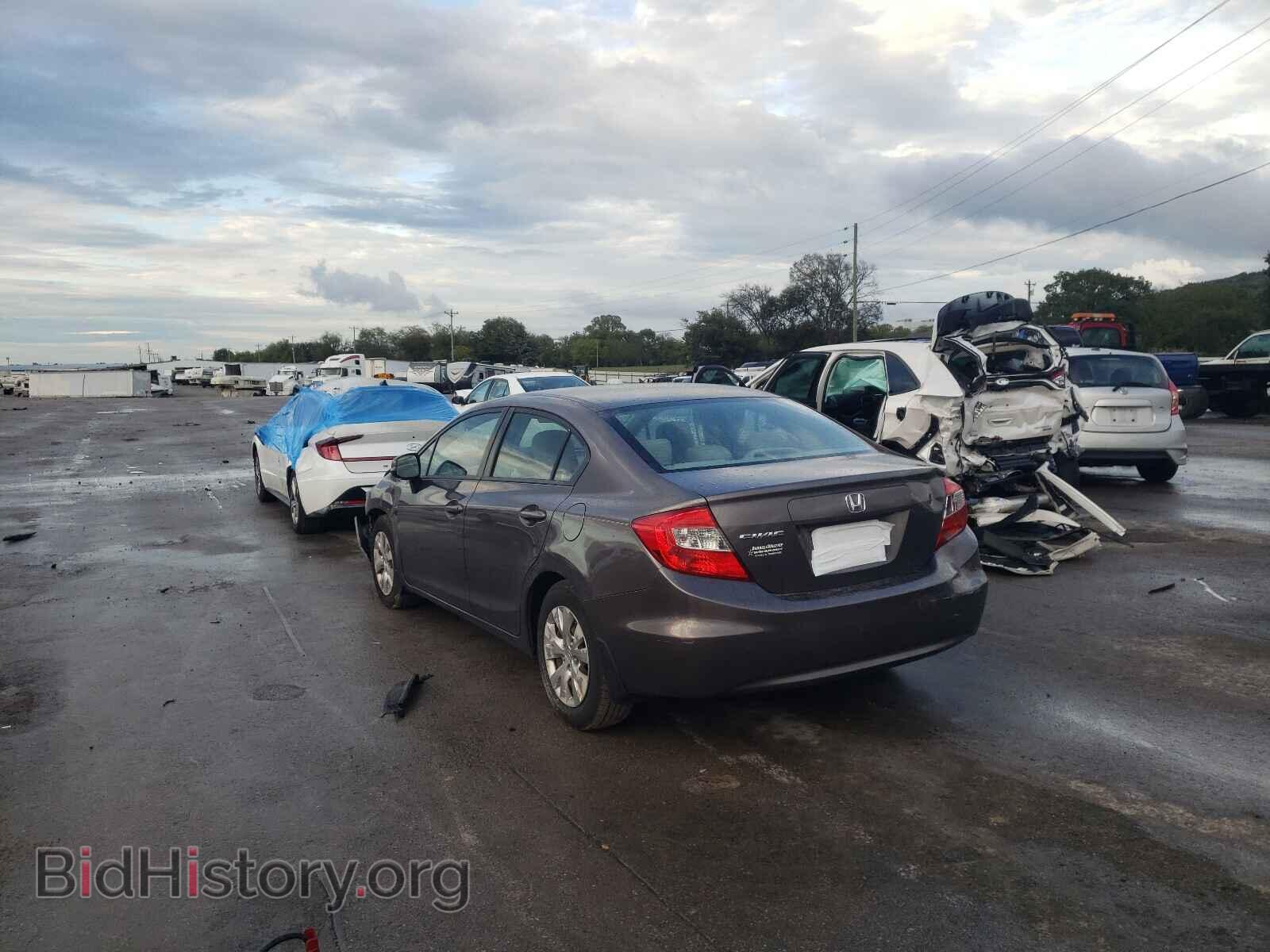 2012 HONDA CIVIC - VIN: 19XFB2F57CE051204 - Фото 3