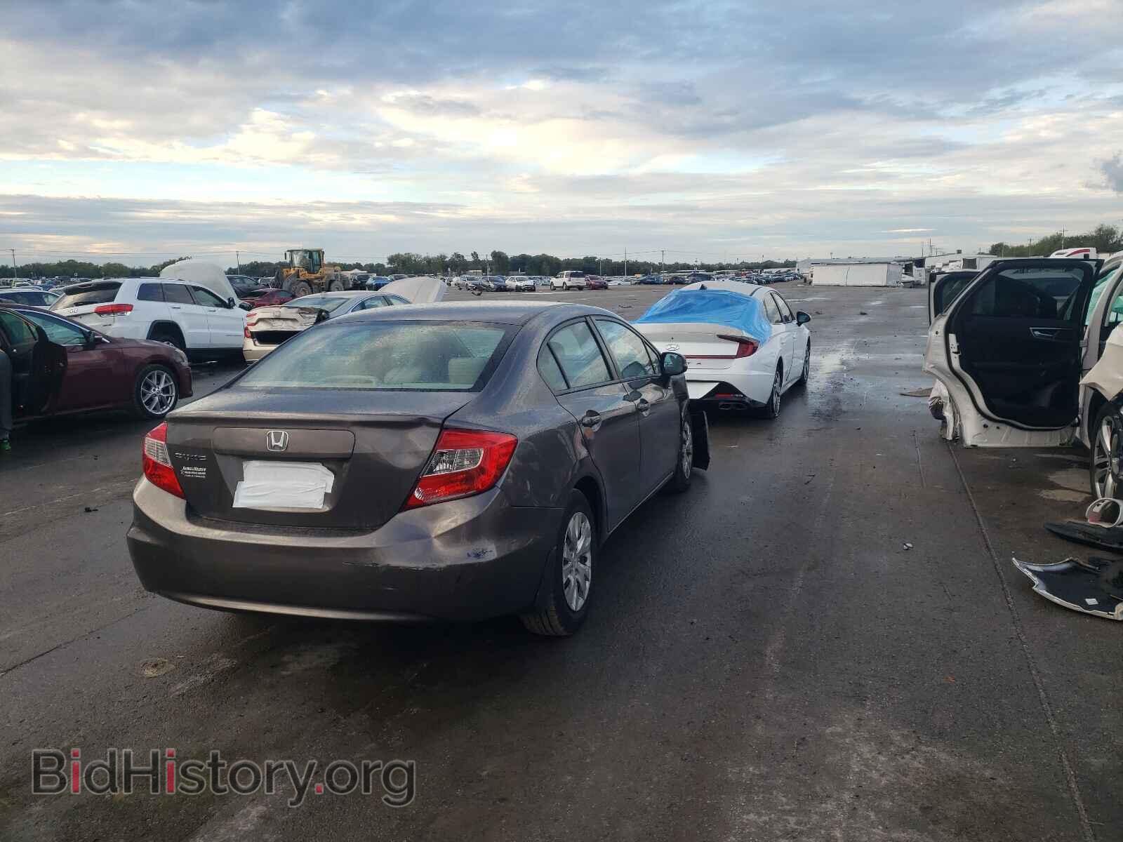2012 HONDA CIVIC - VIN: 19XFB2F57CE051204 - Фото 4