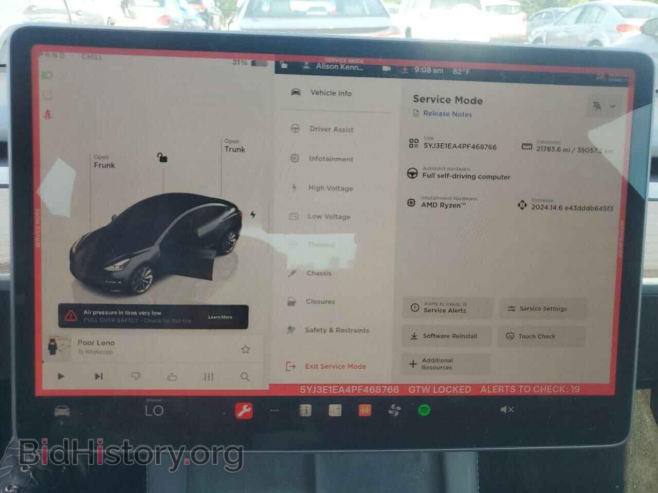 2023 TESLA MODEL 3 - VIN: 5YJ3E1EA4PF468766 - Photo 9