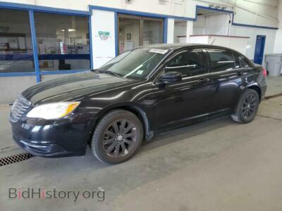 2013 Chrysler 200 TOURING, черный — VIN 1C3CCBBB9DN762626, Copart