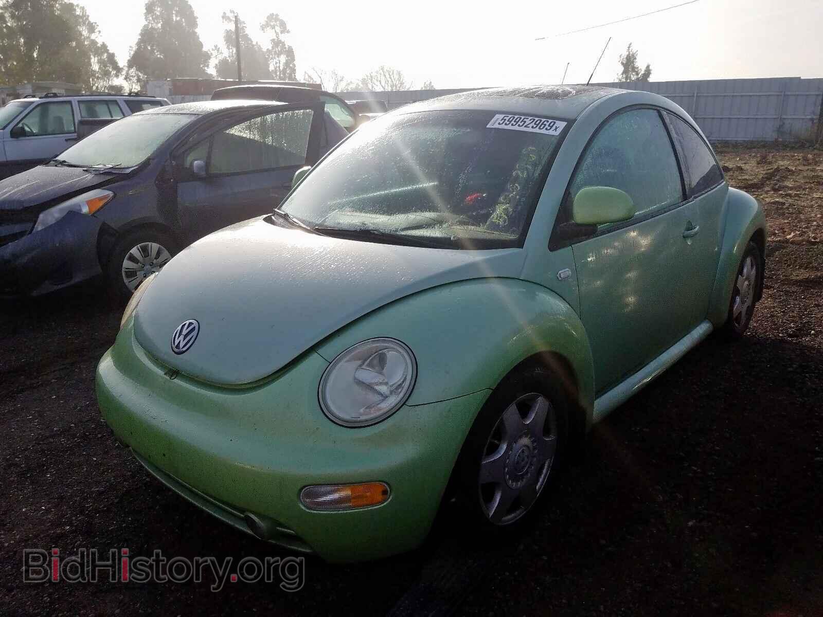 2000 VOLKSWAGEN BEETLE - VIN: 3VWCC21C2YM488432 - Фото 2