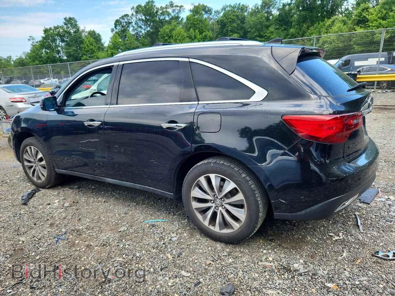 2014 ACURA MDX - VIN: 5FRYD4H45EB030883 - Фото 2