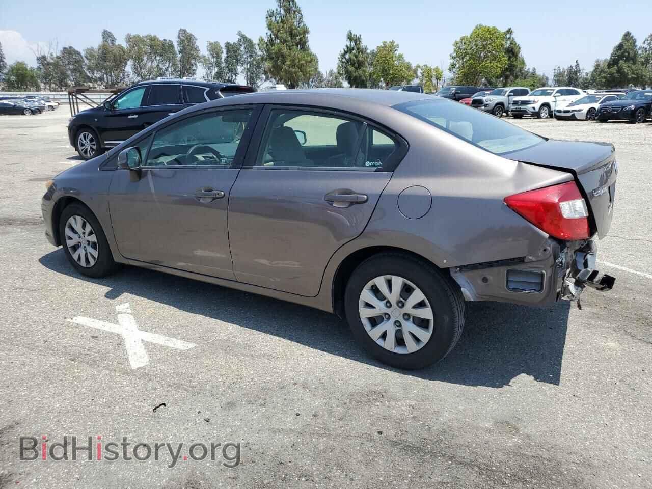 2012 HONDA CIVIC - VIN: JHMFB2F58CS006168 - Фото 2