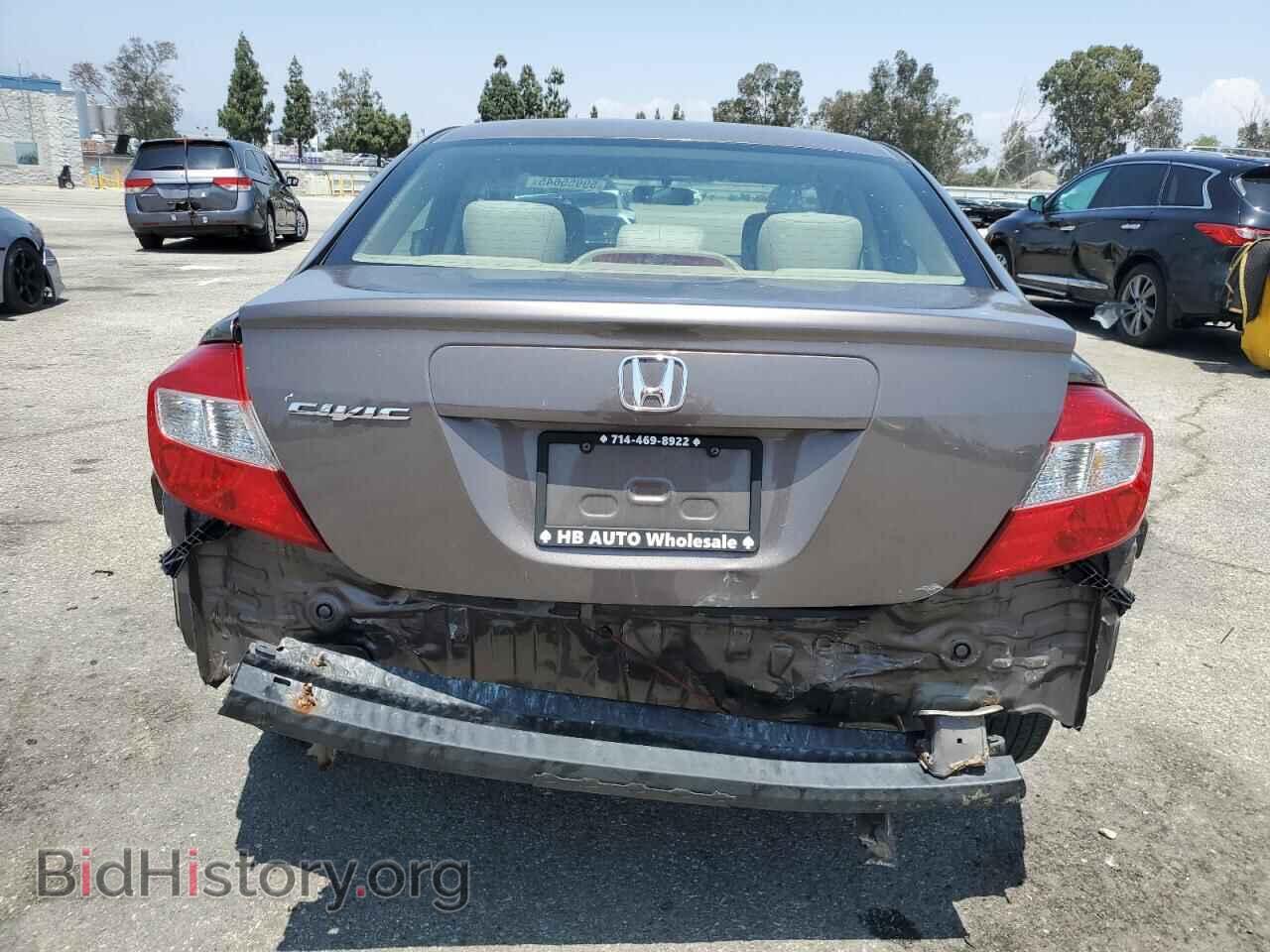 2012 HONDA CIVIC - VIN: JHMFB2F58CS006168 - Фото 6
