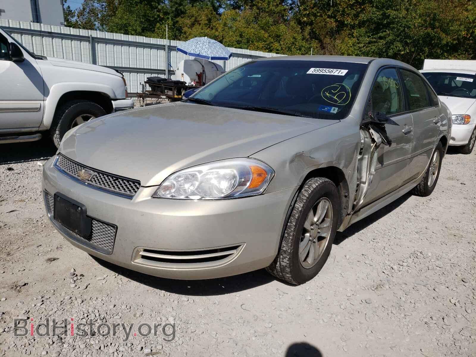 2012 CHEVROLET IMPALA - VIN: 2G1WF5E37C1300029 - Фото 2