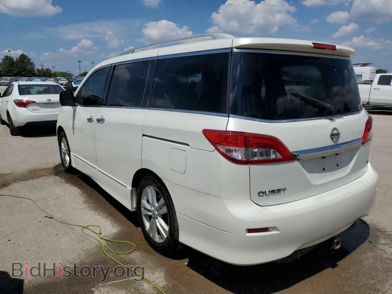 2012 NISSAN QUEST - VIN: JN8AE2KP8C9034994 - Фото 2
