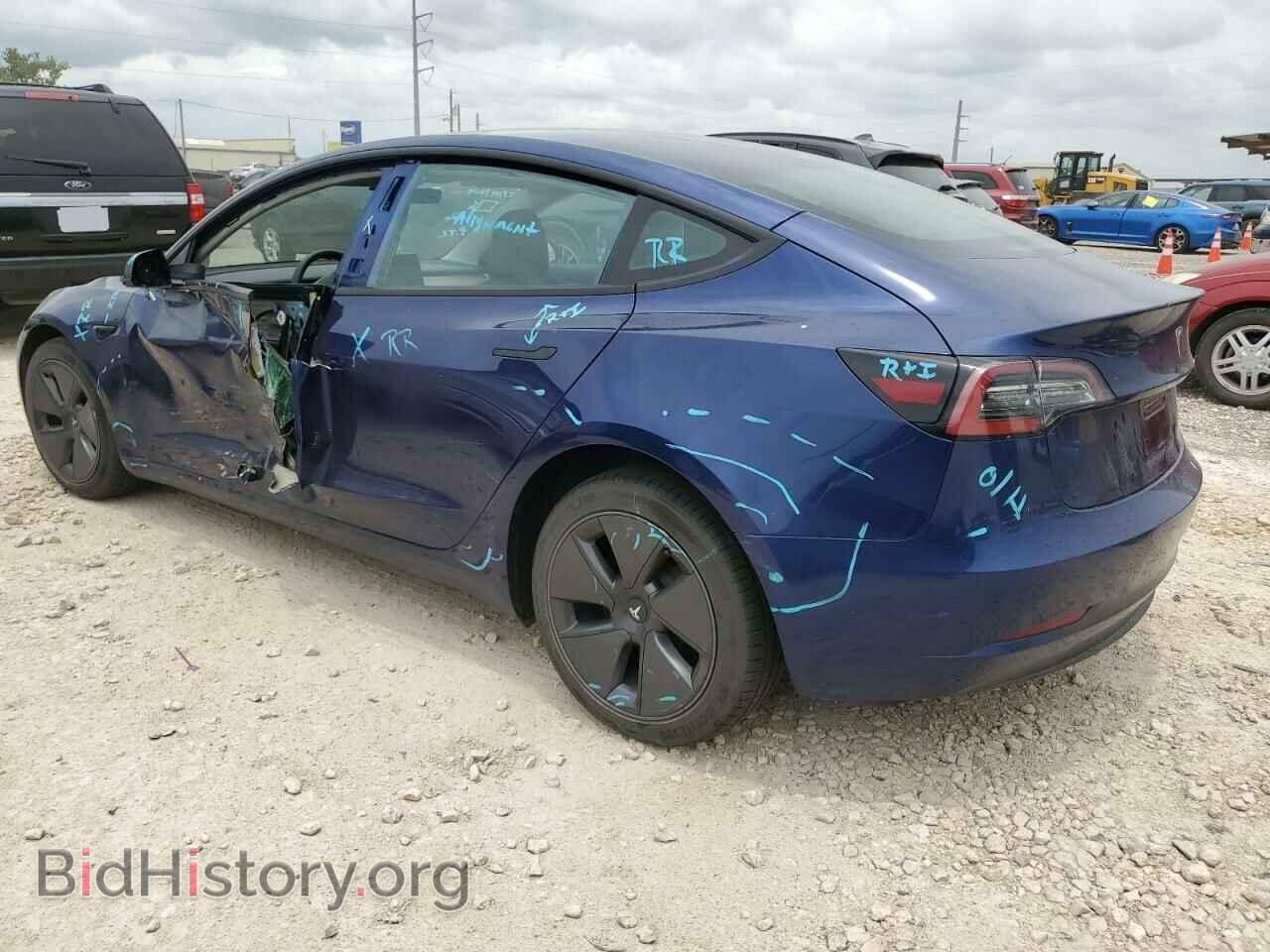 2022 TESLA MODEL 3 - VIN: 5YJ3E1EA6NF351459 - Photo 2