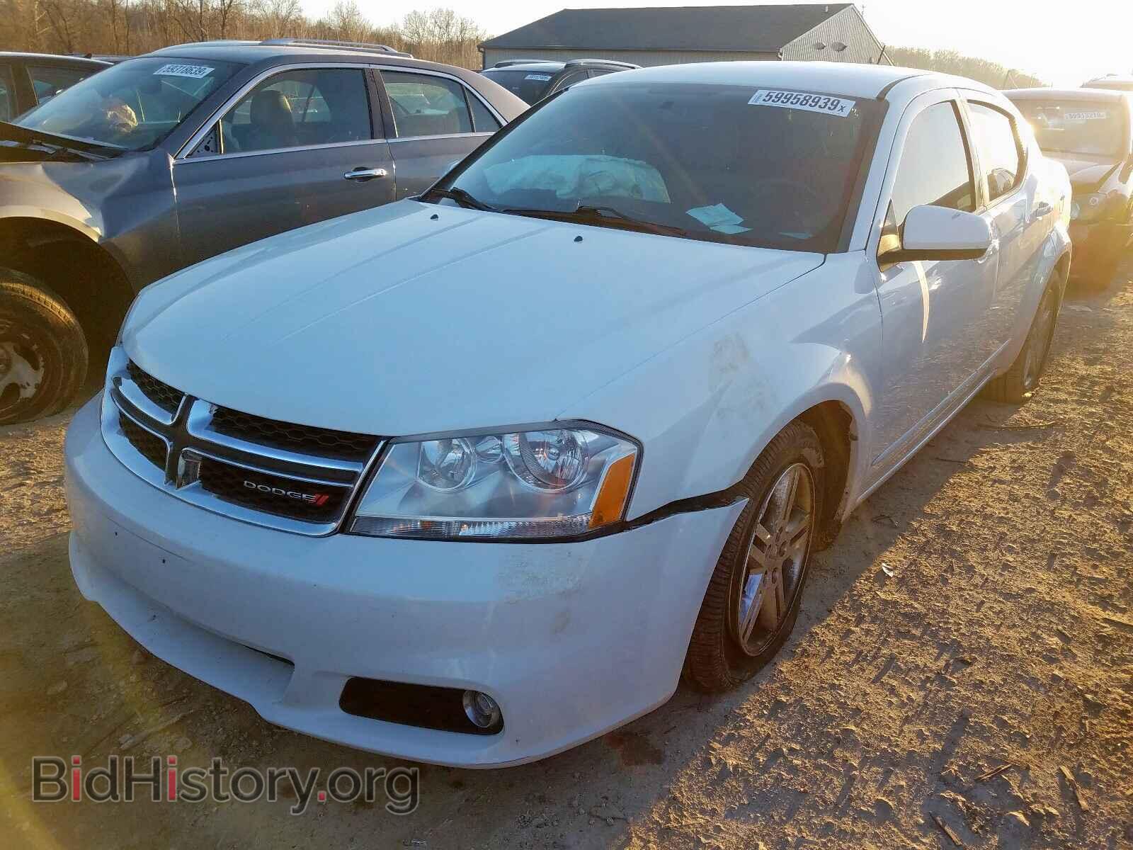 2013 DODGE AVENGER - VIN: 1C3CDZCG0DN741180 - Фото 2