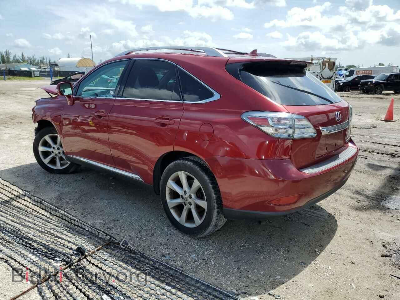 2012 LEXUS RX350 - VIN: 2T2ZK1BA9CC076254 - Фото 2