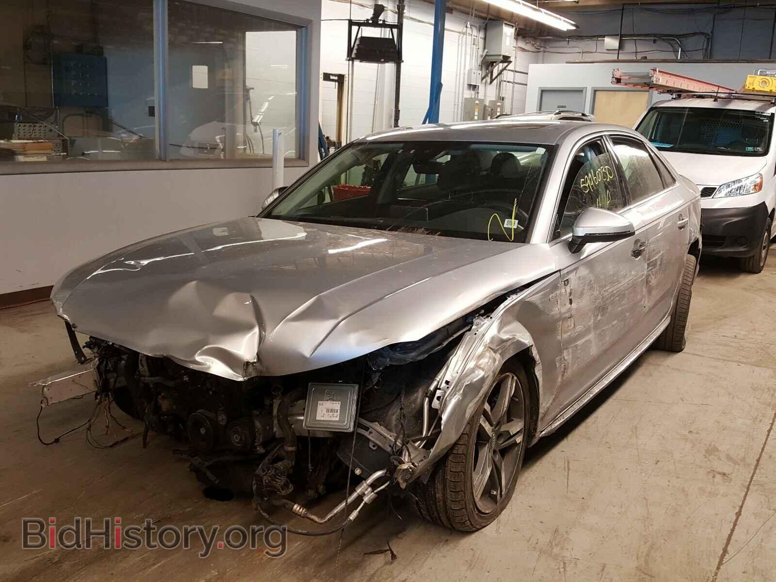 2018 AUDI A4 - VIN: WAUENAF47JA164863 - Фото 2