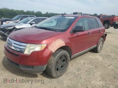 2008 Ford EDGE Edge SE, красный — VIN 2FMDK36C28BA99778, Copart