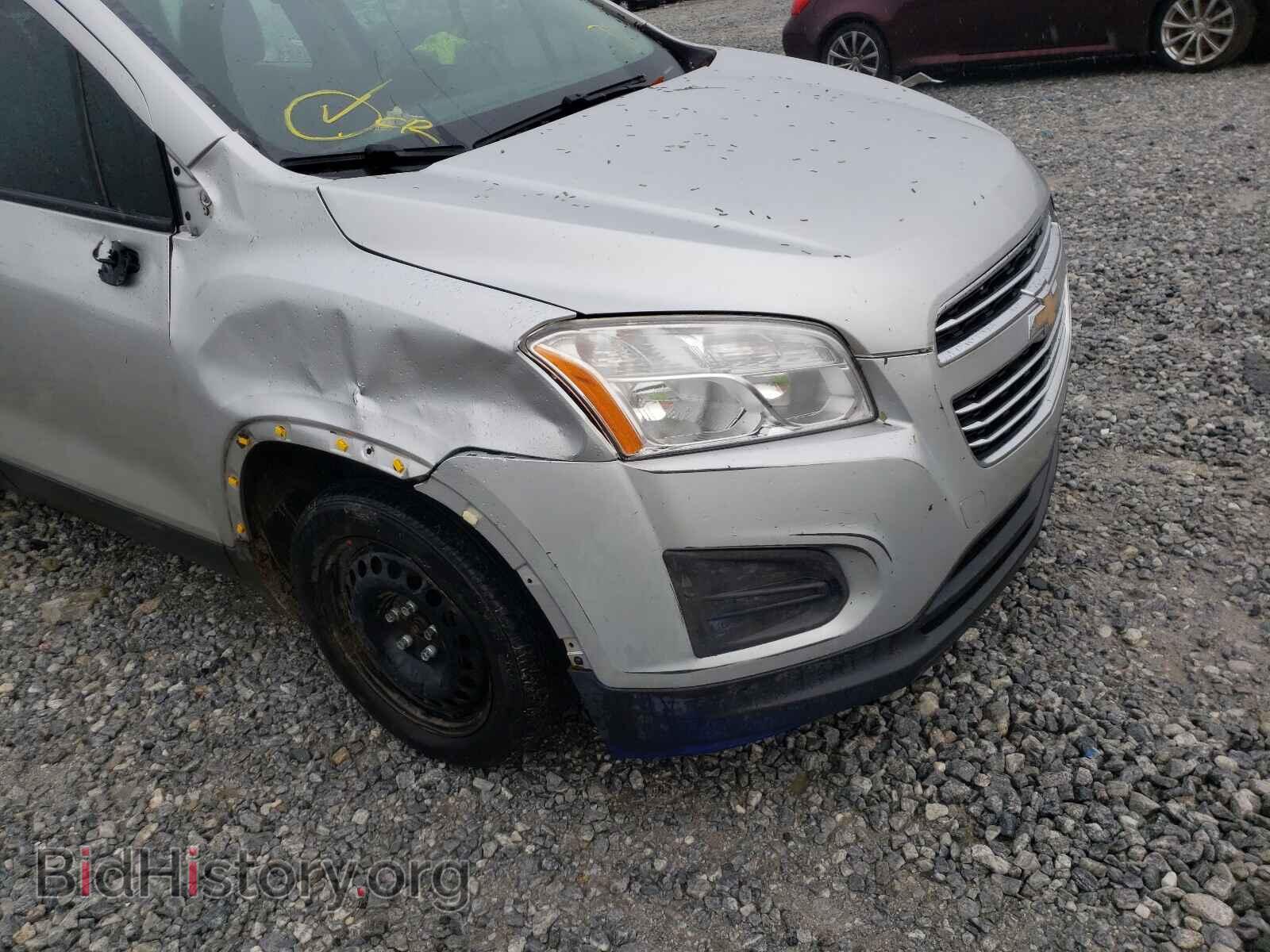 2016 CHEVROLET TRAX - VIN: KL7CJKSB1GB661410 - Фото 9