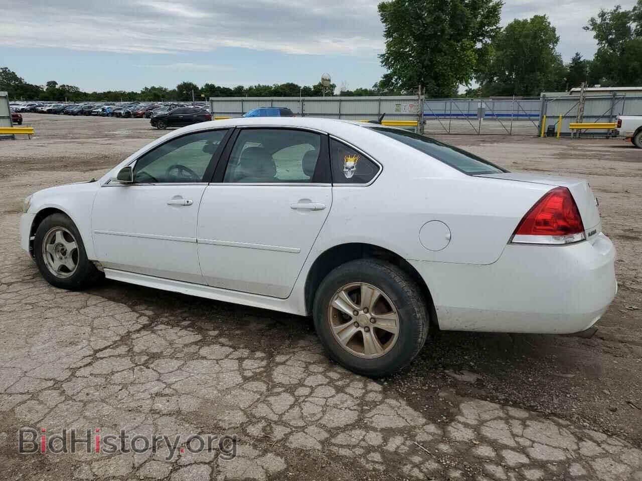 2012 CHEVROLET IMPALA - VIN: 2G1WF5E30C1148319 - Фото 2