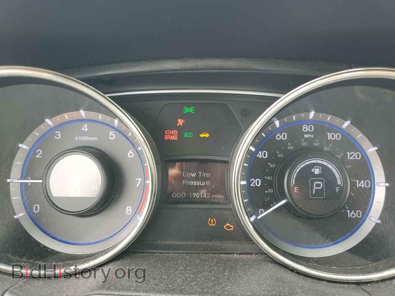 2012 HYUNDAI SONATA - VIN: 5NPEC4AC7CH387599 - Фото 9